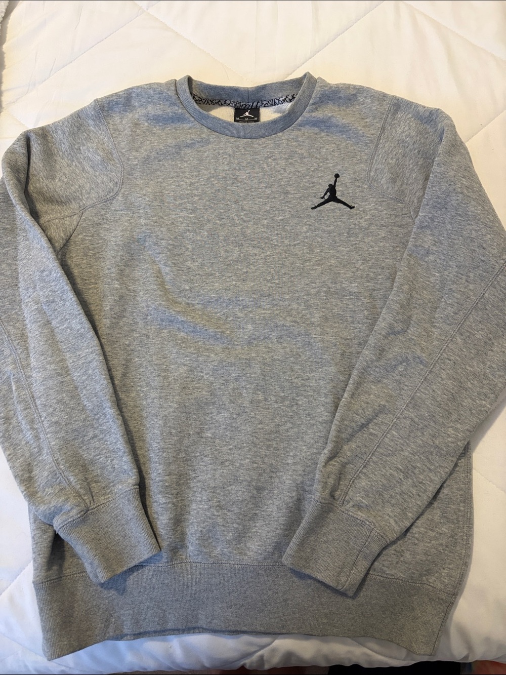 Classic Jordan Grey Crewneck Sweatshirt